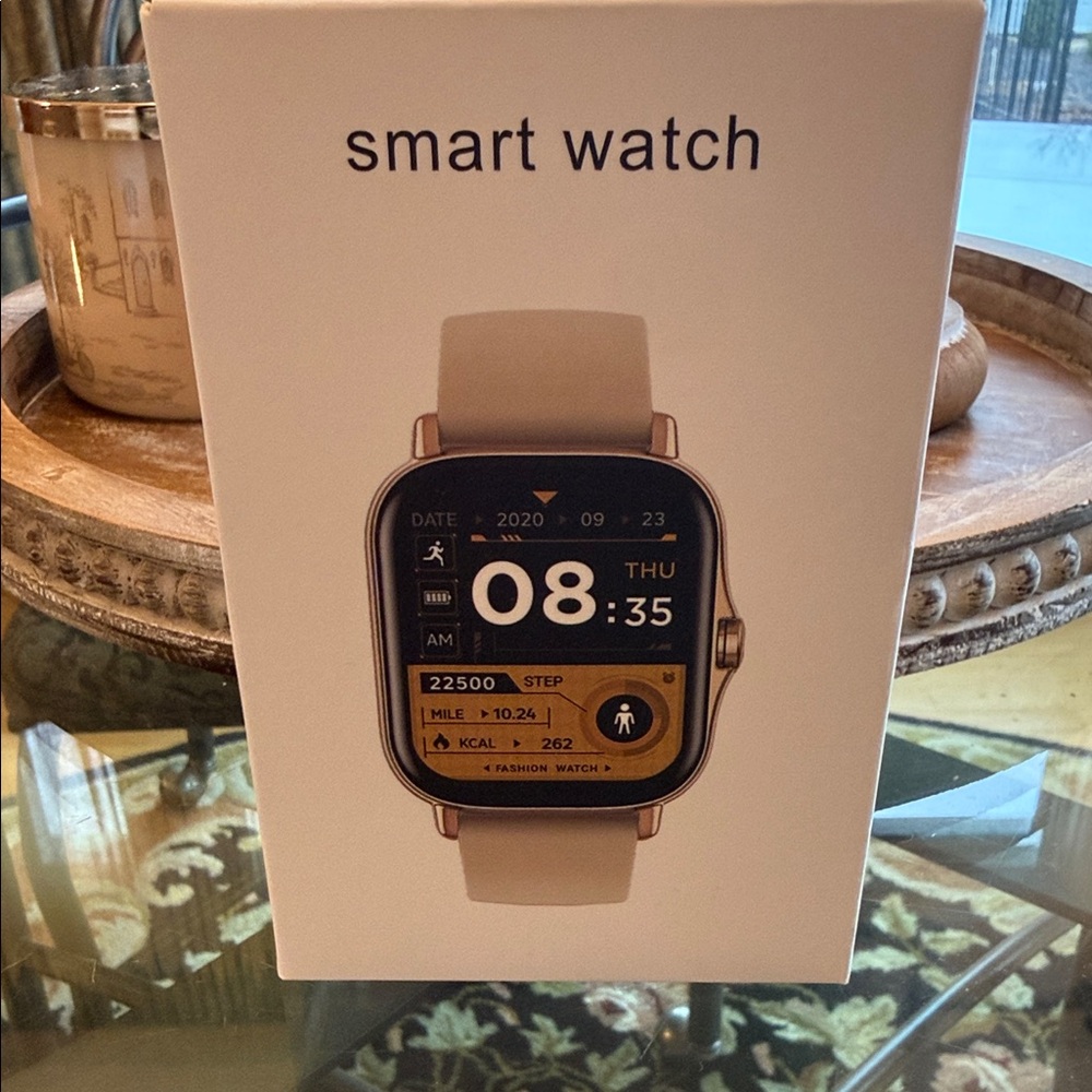 NWT Smart Watch with Black Band